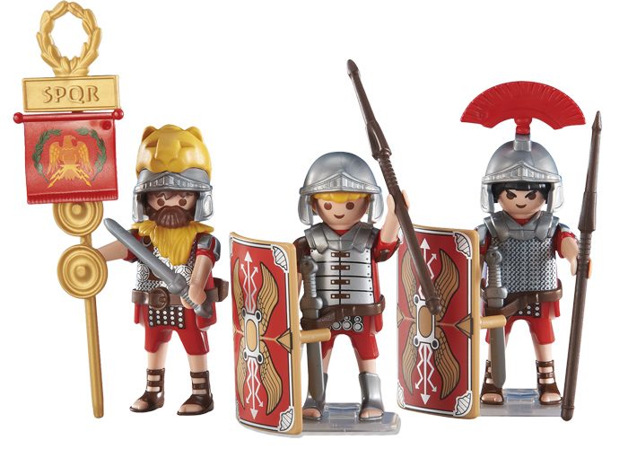 Playmobil Trio de mando romano playmobil