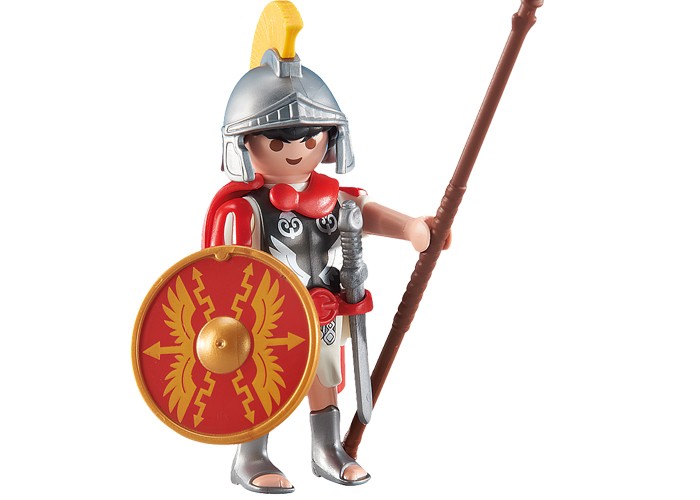 Playmobil tribuno romano con lanza playmobil