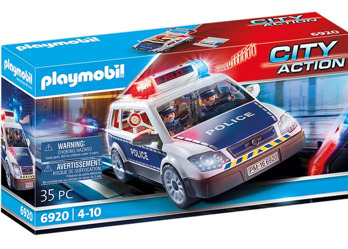 Playmobil 6920 Coche de Policía con Luces y Sonido playmobil