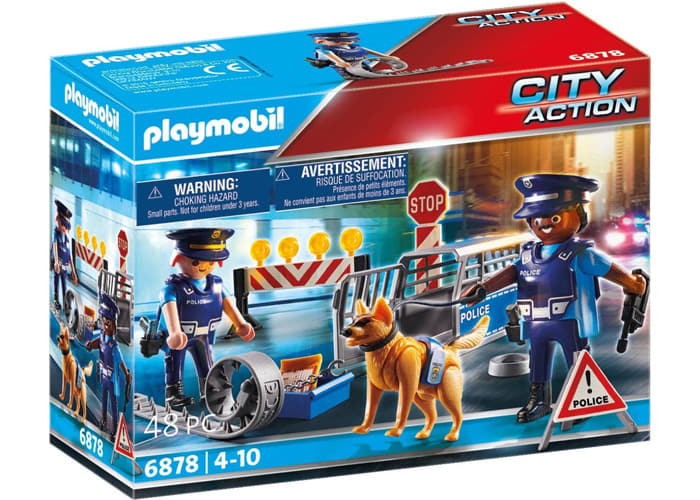 Playmobil 6924 Control Policia con perro playmobil