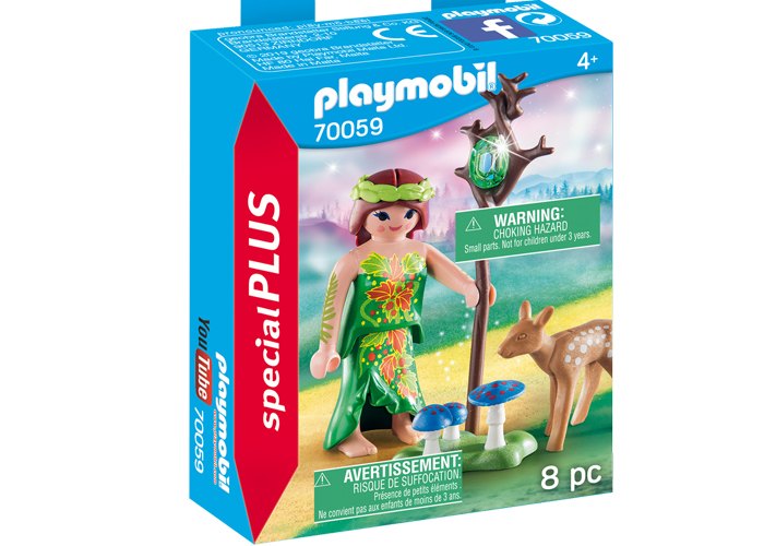 Playmobil 70059 Elfa con cervatillo playmobil