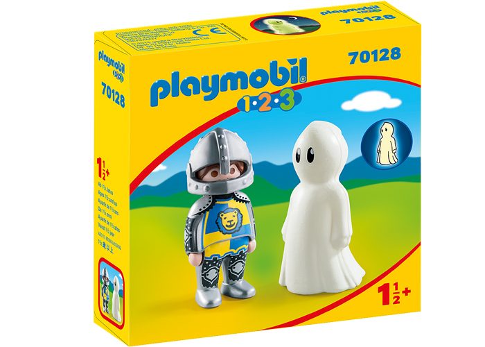 Playmobil 1 2 3 Caballero con Fantasma playmobil