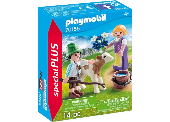 Playmobil 70155 Niños con ternero playmobil