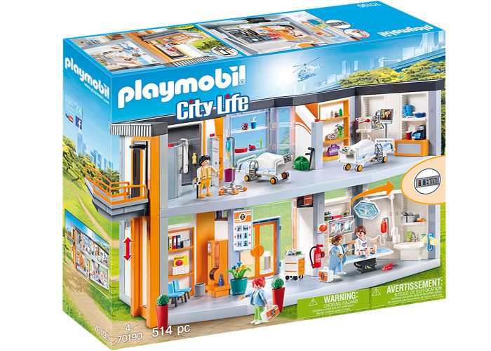 Playmobil 70190 Gran Hospital Amueblado playmobil