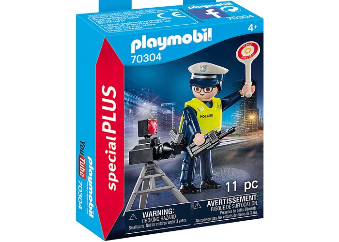 Playmobil 70304 Policía con Radar playmobil