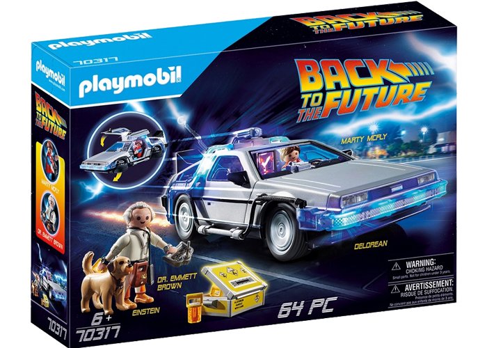 70317 Regreso al Futuro Delorean playmobil