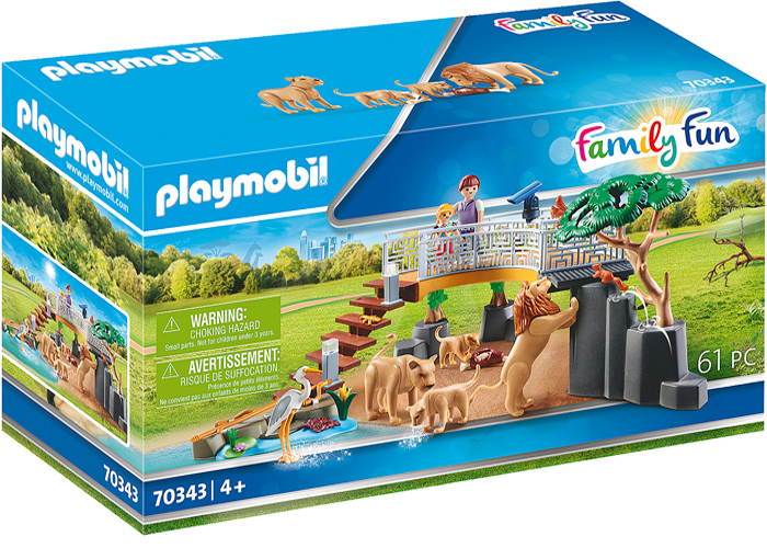 Playmobil Recinto Leones del Zoo playmobil