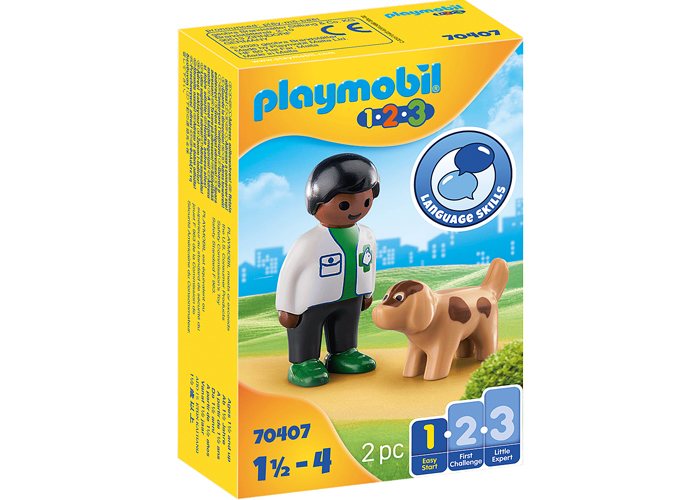 Playmobil 70407 Veterinario con Perro playmobil