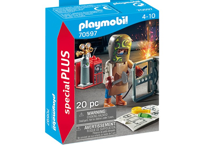 Playmobil 70597  Soldador con soplete playmobil