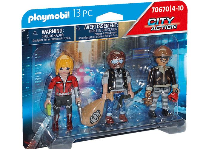 Playmobil 70670 Set Figuras Ladrones playmobil