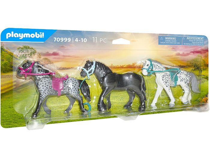 Playmobil 70999 Pack Tres Caballos playmobil