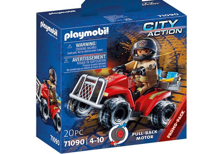 Playmobil 71090 Bombero - Speed Quad playmobil