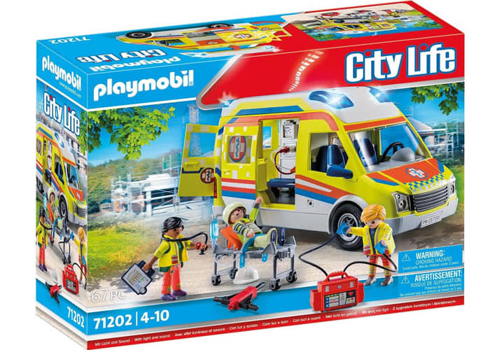 Playmobil 71202 Ambulancia con luz y sonido playmobil