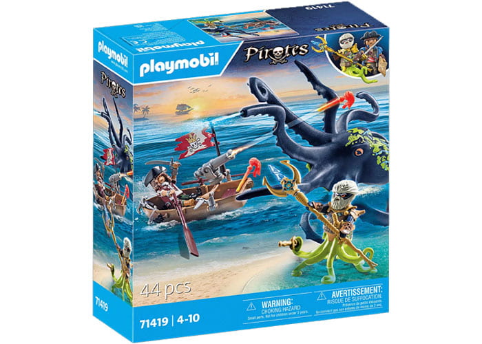 Playmobil 71419 Batalla con pulpo gigante playmobil