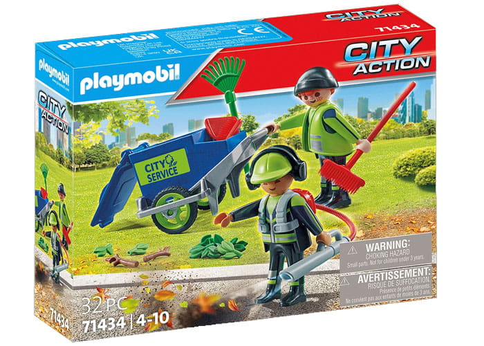 Playmobil 71434 Equipo de limpieza urbana playmobil