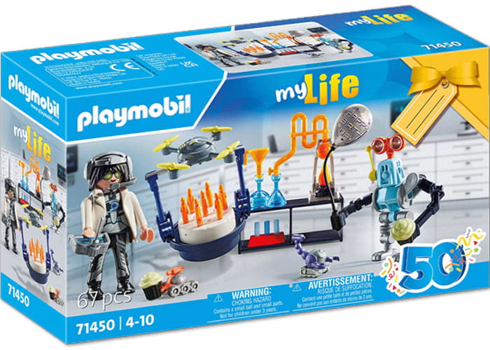 Playmobil 71450 Investigador con robots playmobil