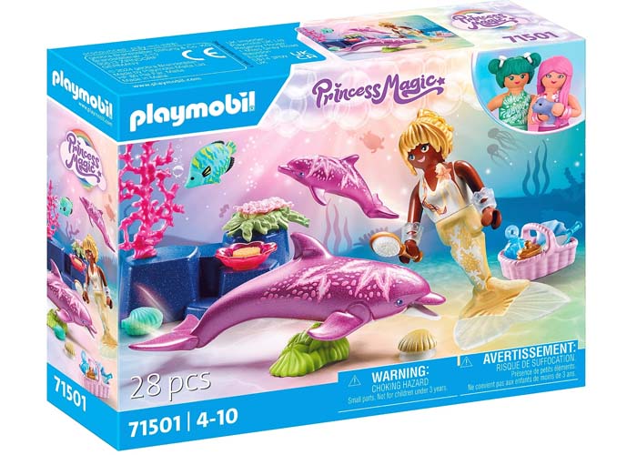 Playmobil 71501 Sirena con delfines playmobil