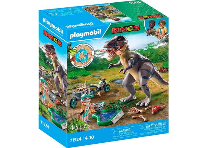 Playmobil 71524 T-Rex y rastreador playmobil