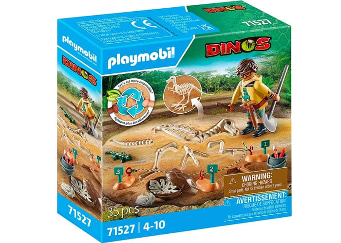 Playmobil 71527 Excavación arqueológica con esqueleto de dinosaurio playmobil