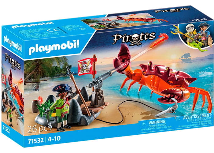 Playmobil 71532 Batalla con el cangrejo gigante playmobil