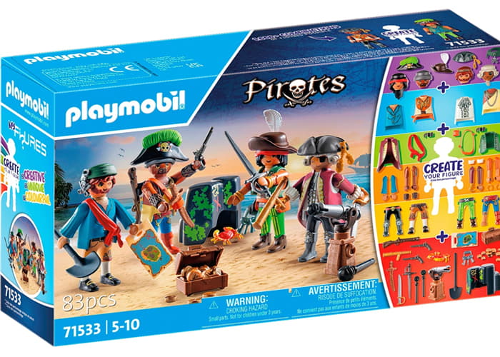 Playmobil 71533 My Figures: piratas playmobil