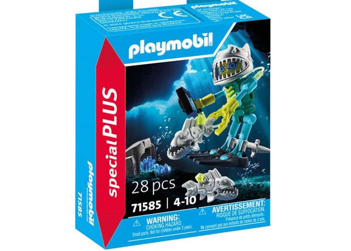 Playmobil 71585 Robot Buzo Tiburón playmobil