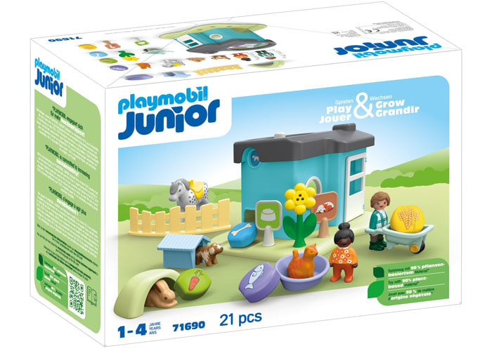 Playmobil 71690 Junior: Casa de Animales playmobil