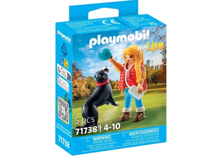 Playmobil 71738 Mujer con perro de montaña playmobil