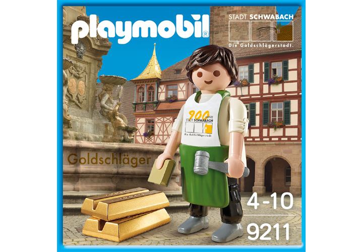 Playmobil Batidor de oro de Schwabach playmobil