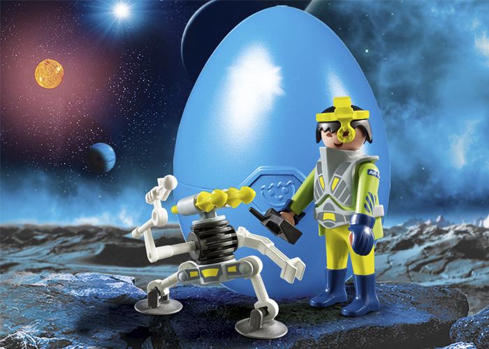 Playmobil 9416 Huevo Espacial con robot playmobil