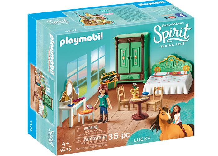 Playmobil 9476 Habitación de Lucky  playmobil