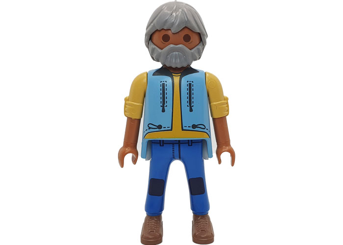 Playmobil Abuelo Chaquetilla Celeste playmobil