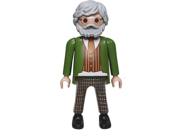 Playmobil Abuelo Camisa verde playmobil