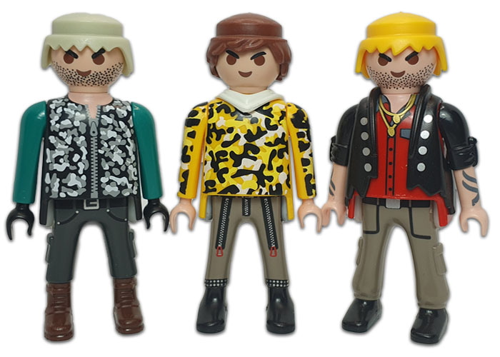 Playmobil Banda Atracadores (x3) playmobil