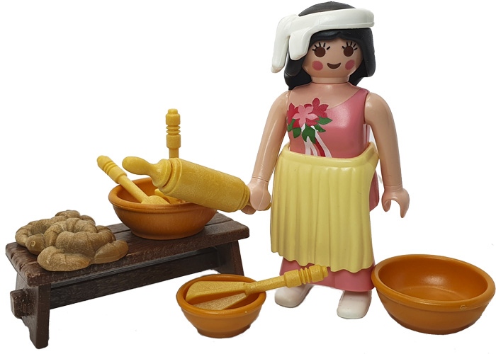 Playmobil Aldeana pastelera con acc playmobil