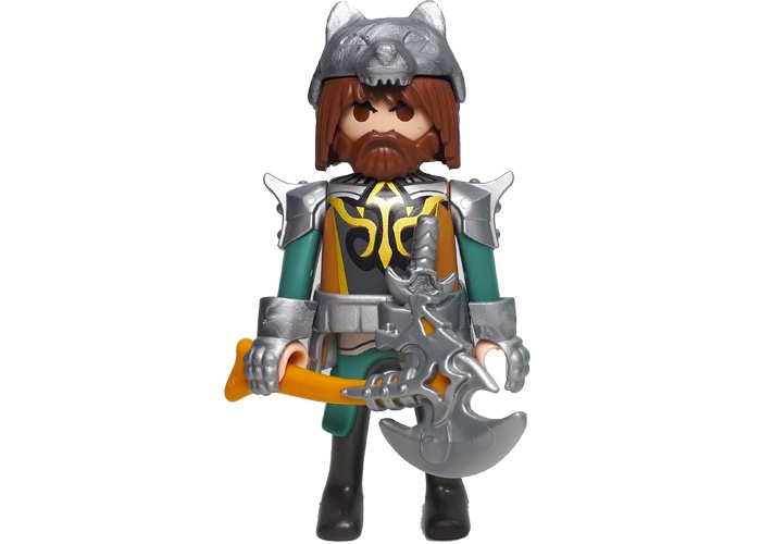 Playmobil Barbaro con piel de lobo playmobil