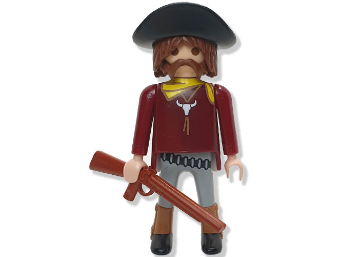 Playmobil Bandido Oeste con bigote patillas playmobil