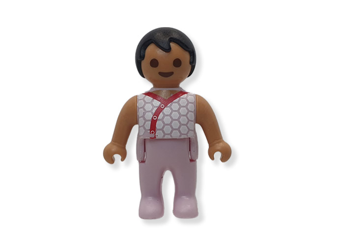 Playmobil Bebé traje rosa playmobil