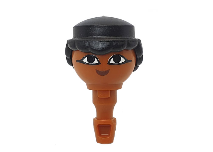 Playmobil Cabeza ojos Egipcios + pelo playmobil