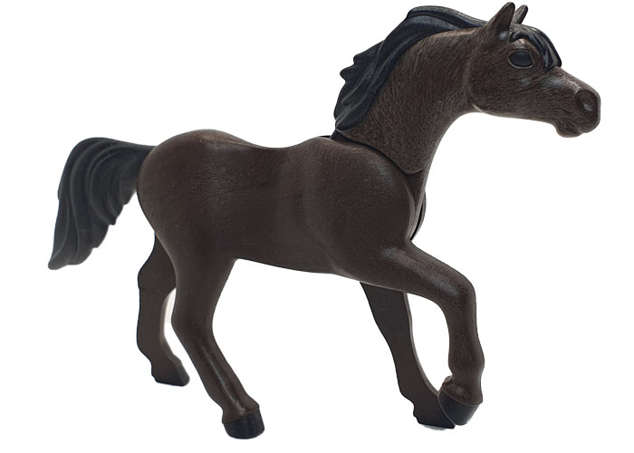 Playmobil Caballo Galope Marrón Oscuro playmobil