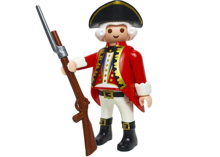 Playmobil Capitán Inglés con fusil playmobil