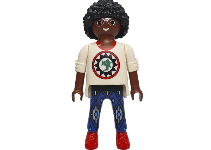 Playmobil Chico Peinado Afro y gafas playmobil