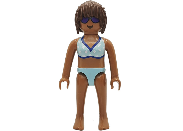 Playmobil Chica bikini morena playmobil