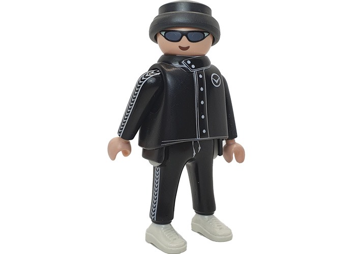 Playmobil Chico Chandal negro playmobil