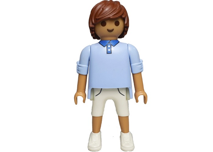 Playmobil Chico Polo Celeste City playmobil