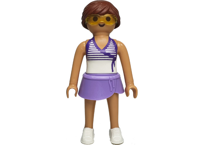 Playmobil Chica Minifalda y gafas  playmobil