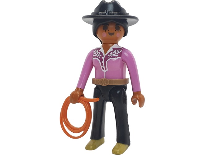 Playmobil Chica Rodeo Oeste playmobil