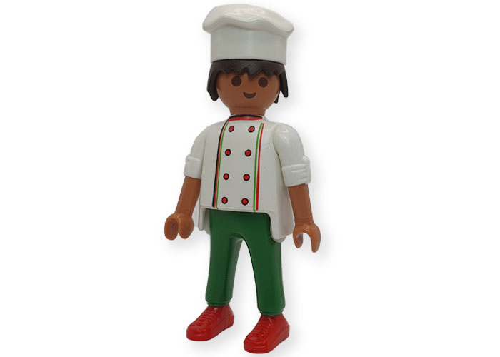 Playmobil cocinero con gorro playmobil