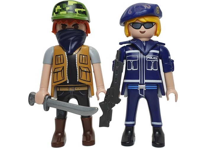 Playmobil Policia y Furtivo playmobil