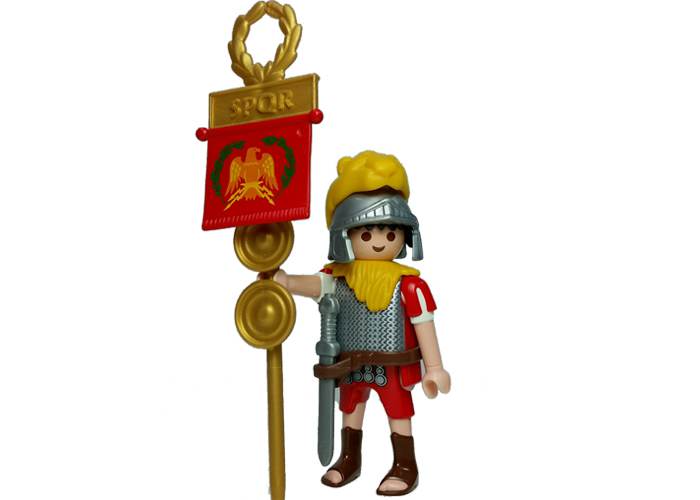 Playmobil Aquilifer romano con estandarte playmobil